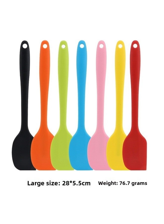 Daily Use Kitchen Utensils/baking Scraper/baking Scraper For Cake Pastry-Color:Red-Specifications:Large 28cm Flat Bag - Image 1
