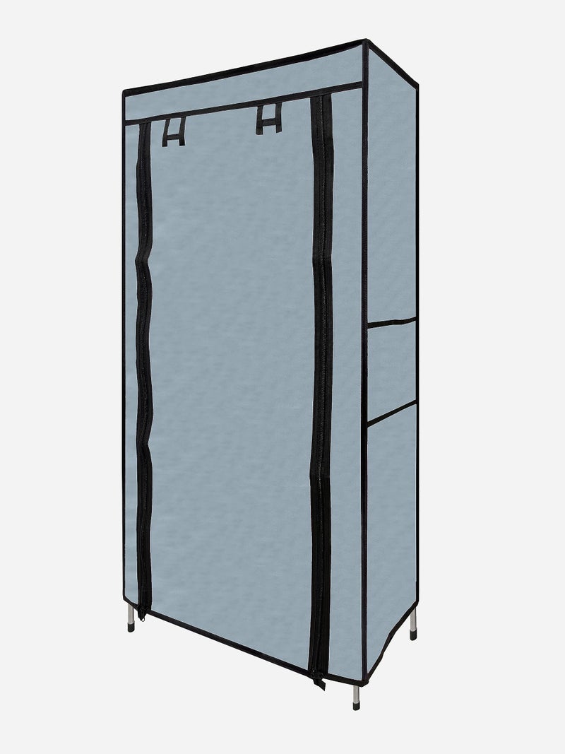 Urban Choice Multipurpose 6 Layer Metal Pipe With Non-Woven 100Gsm Fabric Cover Shoe/Cloth/Toy/Books Rack. (Grey) - Image 4