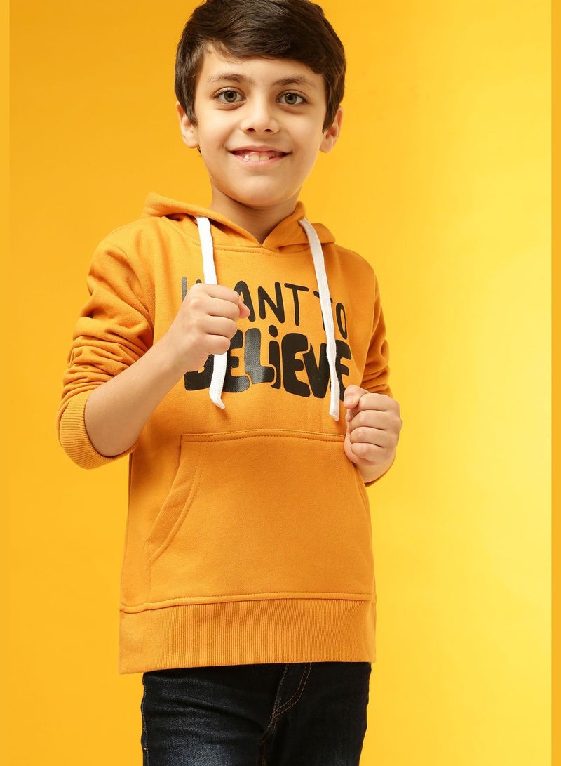 Instafab Front Pocket Printed Hoodie - Image 2