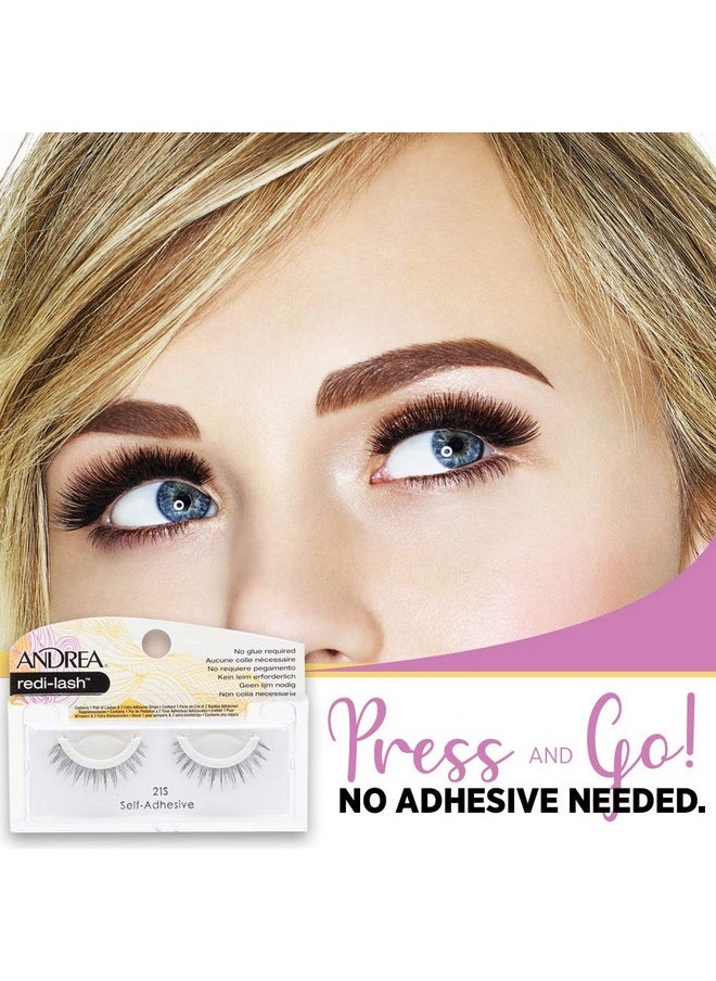 Andrea - Redilash Selfadhesive False Lashes 21S 4 Pack - Image 1