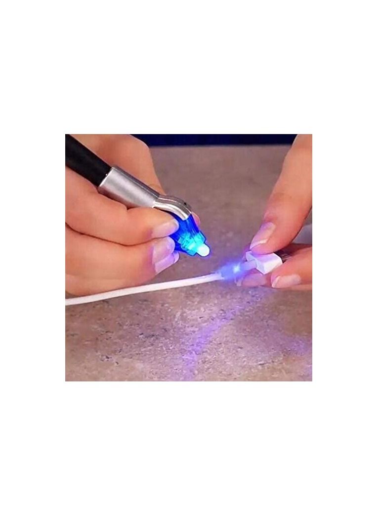 Generic Super Powered Compound Glue Fix Pen Set of 2 to 5 Second Quick Fix Light Plastic Welding Repairs Tool Light Refill Glue for Toys Wood Glass Fabric Repair and Seal  - Image 5