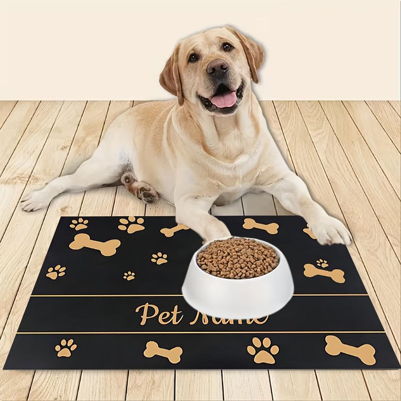 Personalized Pet Doormat with Non Slip Backing 45x75cm Machine Washable - Image 2