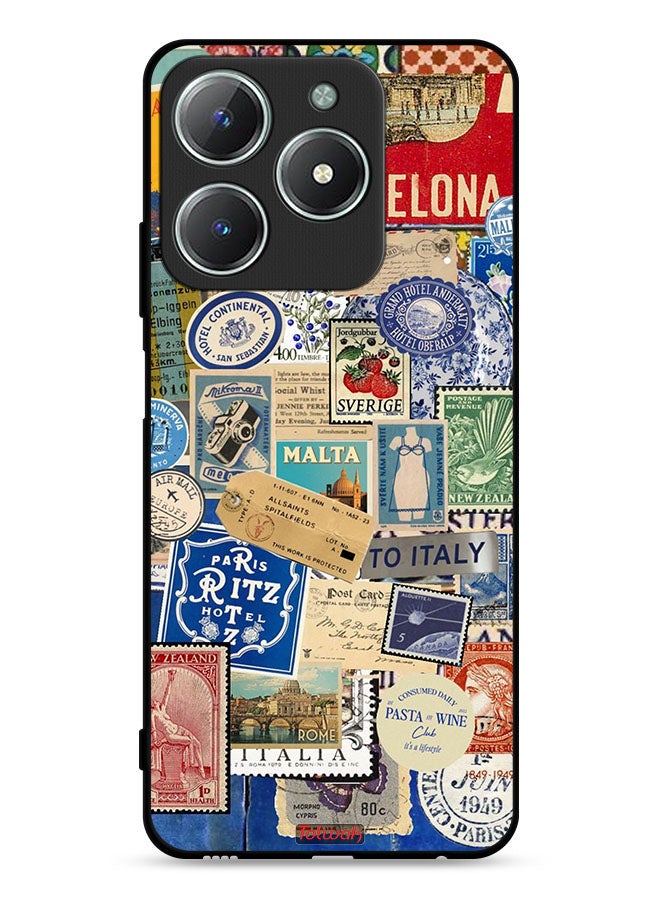 Tolwak Realme C63 4G Protective Case Cover Stickers Of Different Cities - Image 1
