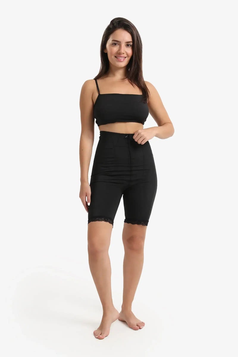 Carina Lace Hem Shorts Corset - Image 5