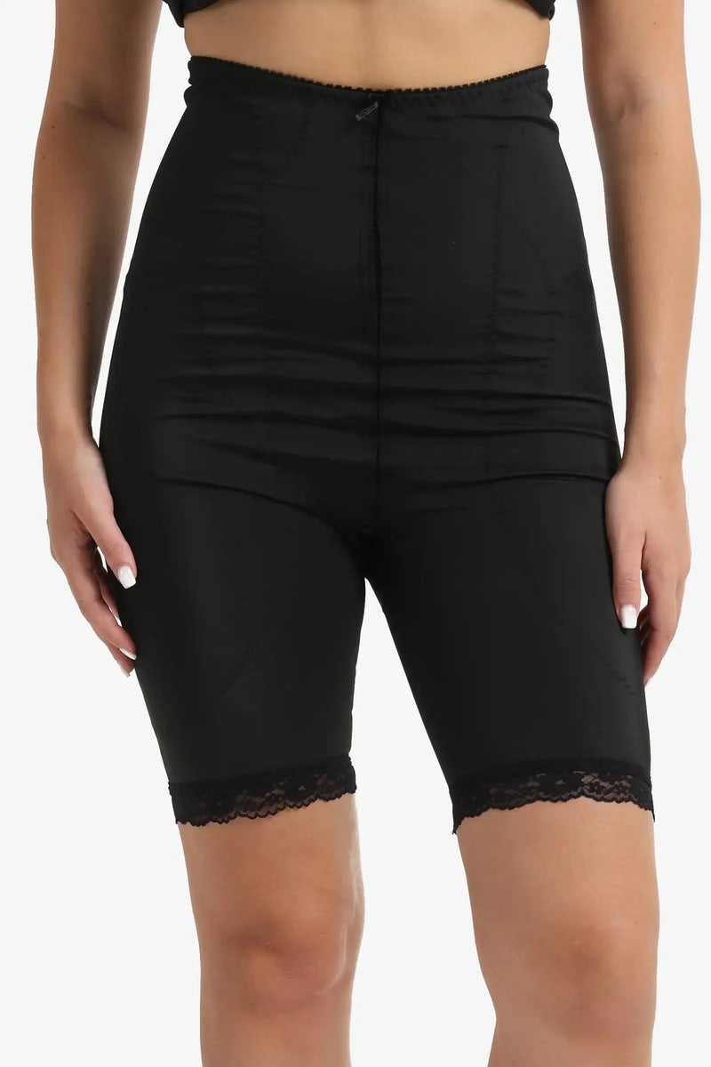 Carina Lace Hem Shorts Corset - Image 1