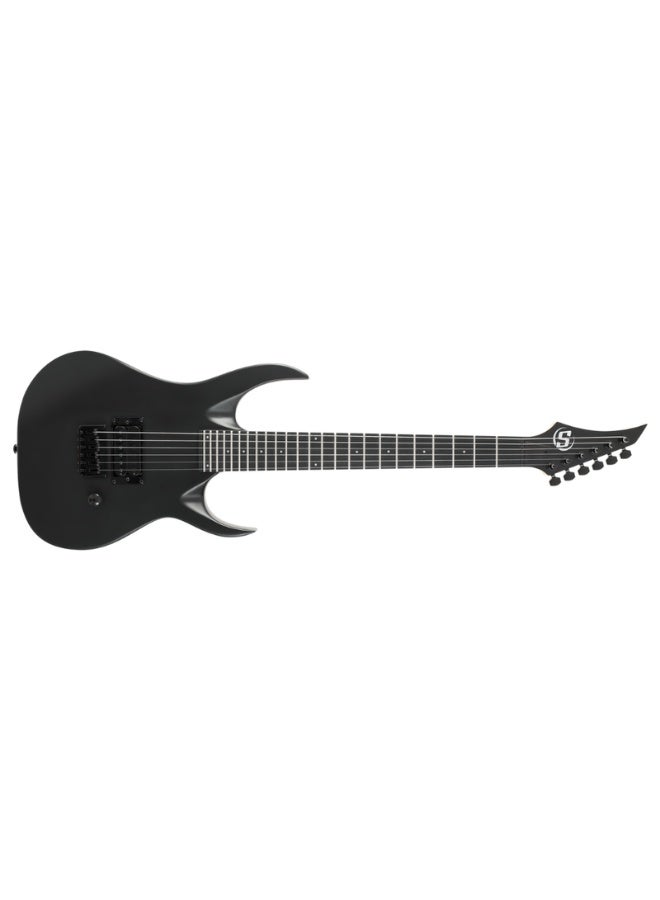 S by Solar AB4.61MC Bass Guitar – 3/4 S by Solar – Carbon Black Matte - Image 1