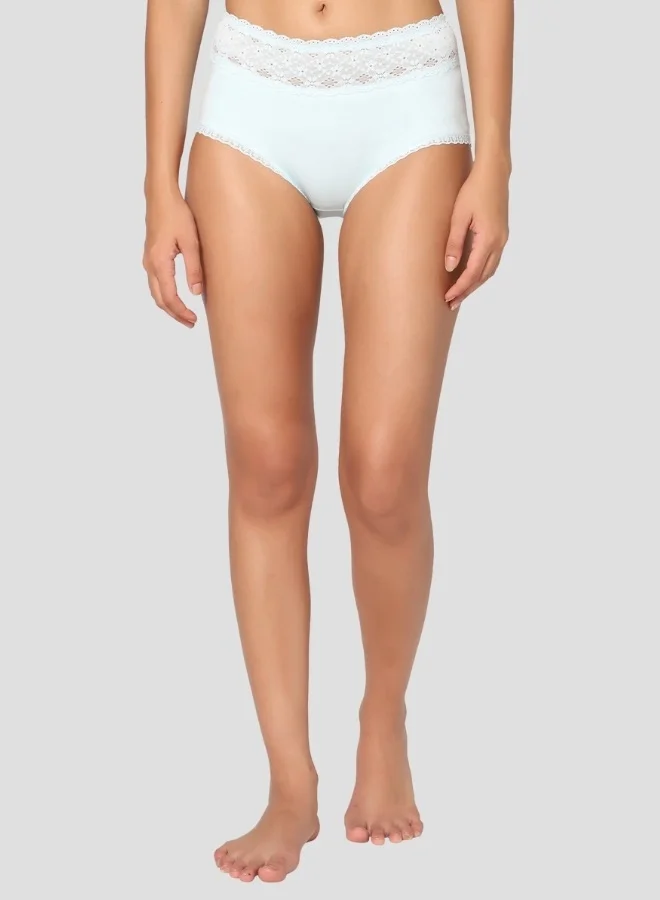 Intimate Queen Blue, Cool Grey Modal Bae Luxe Hipsters – Buttery Modal Bliss, Naturally Cooling | pH Balanced for Sensitive Skin (Pack Of 2) for Women | Best Price UAE