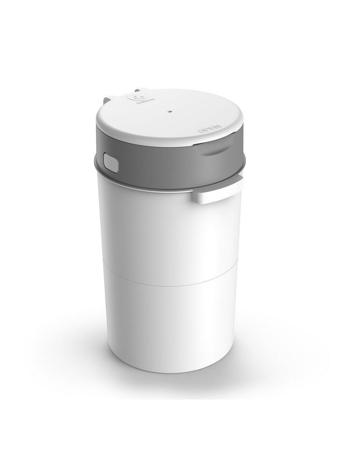 Bellababy سلة حفاضات بيلا بيبي، سلة حفاضات للأطفال مع قفل رائحة مزدوج، تشمل 4 عبوات إعادة تعبئة (270 بوصة/قطعة)، تصميم مدمج لغرفة الأطفال - Image 2