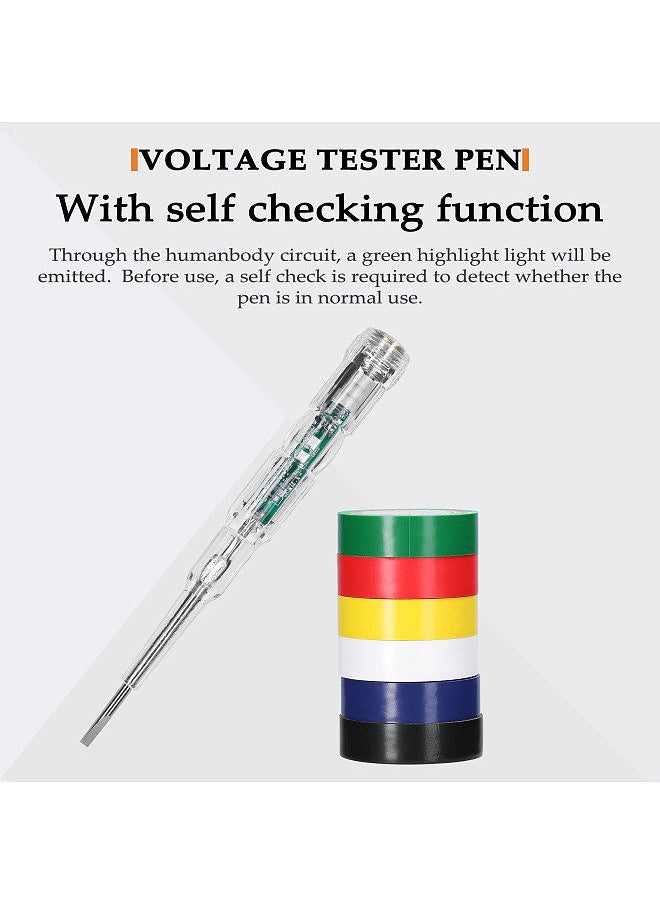 Generic Intelligent Voltage Tester Pen Kit Power Voltage Detector Electricity Detector Test Pencil  - Image 4