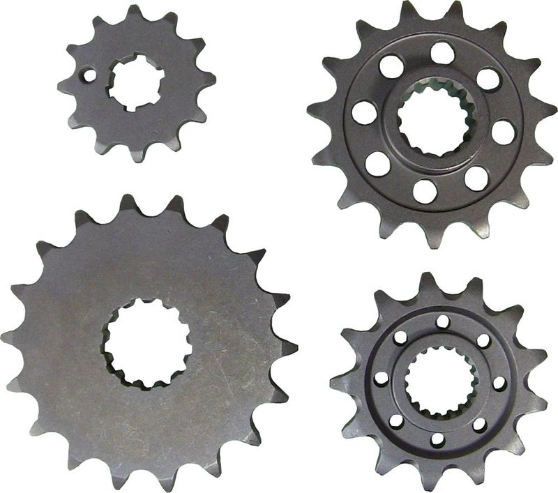 JT Sprockets JTF190214 14T Steel Front Sprocket  black  14 Tooth