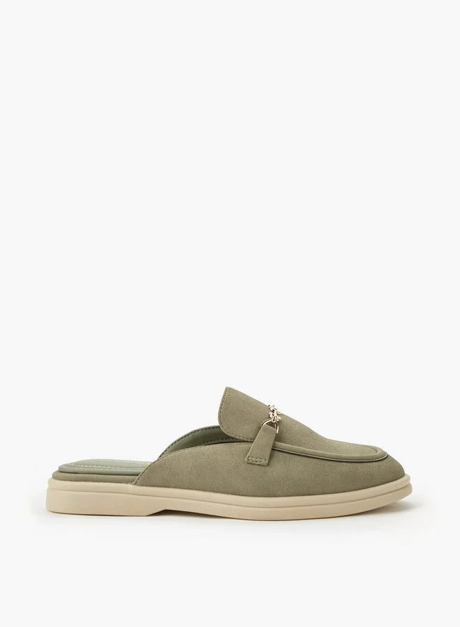 Le Confort Women Metallic Detail Mules