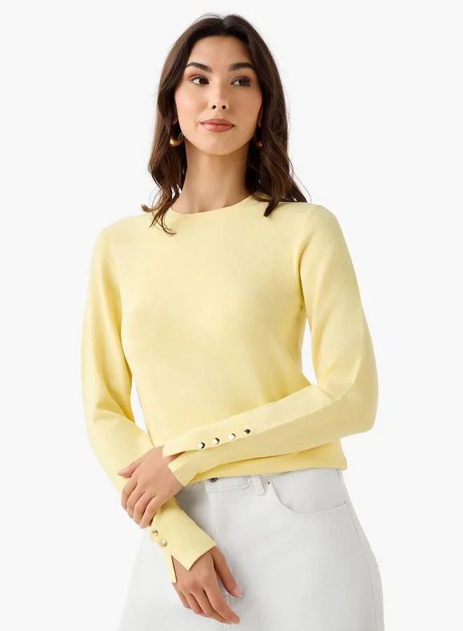 سبلاش فيڤ Regular Fit Crew Neck Sweater