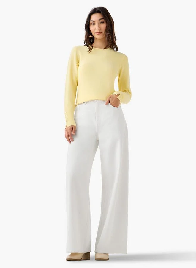 Splash FAV Regular Fit Crew Neck Sweater