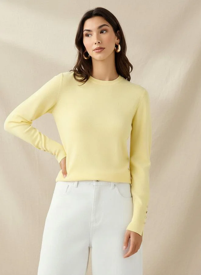 Splash FAV Regular Fit Crew Neck Sweater