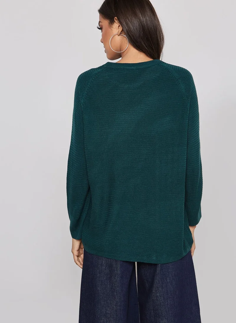 Jacqueline de Yong Ribbed Sweater