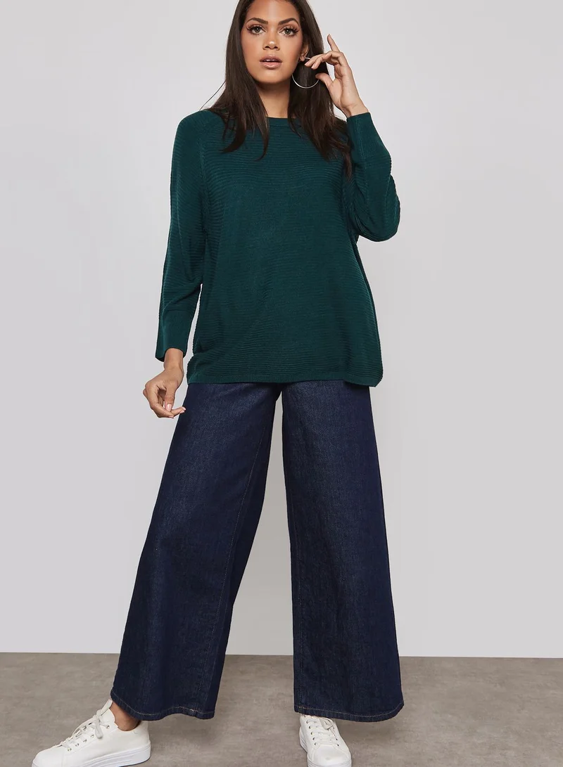 Jacqueline de Yong Ribbed Sweater