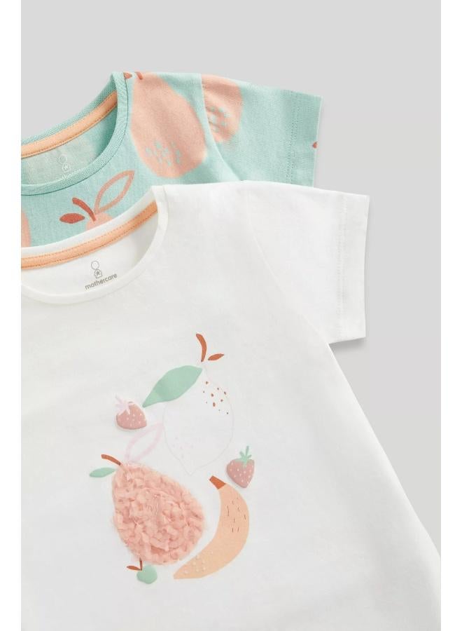 مذركير طقم بيجامة قصيرة فاكهة قطعتين - Image 2