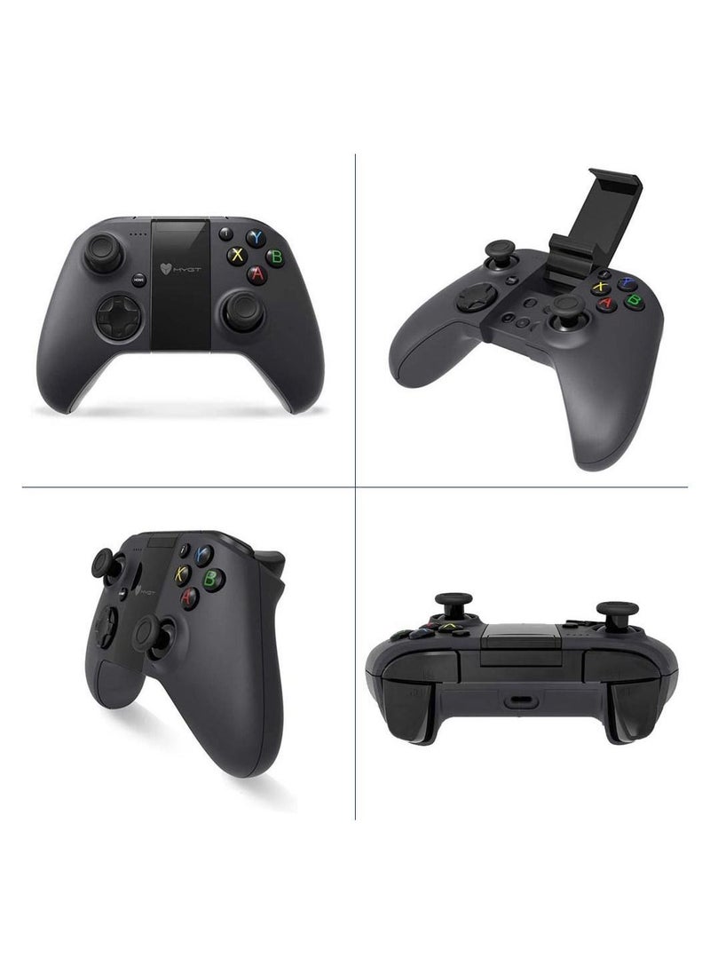MYGT C04 Wireless Bluetooth Gamepad for PC, Android and PS3 (Black) Not Suport Iphone