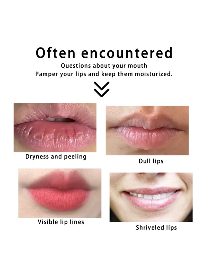 FAYANKOU Lip Mask 10 Pack, Moisturizing Lip Plumper Patch, Anti-Wrinkle and Exfoliating, Long-Lasting Hydration for Dry Chapped Lips, Overnight Lip Care, Multicolor - Image 4