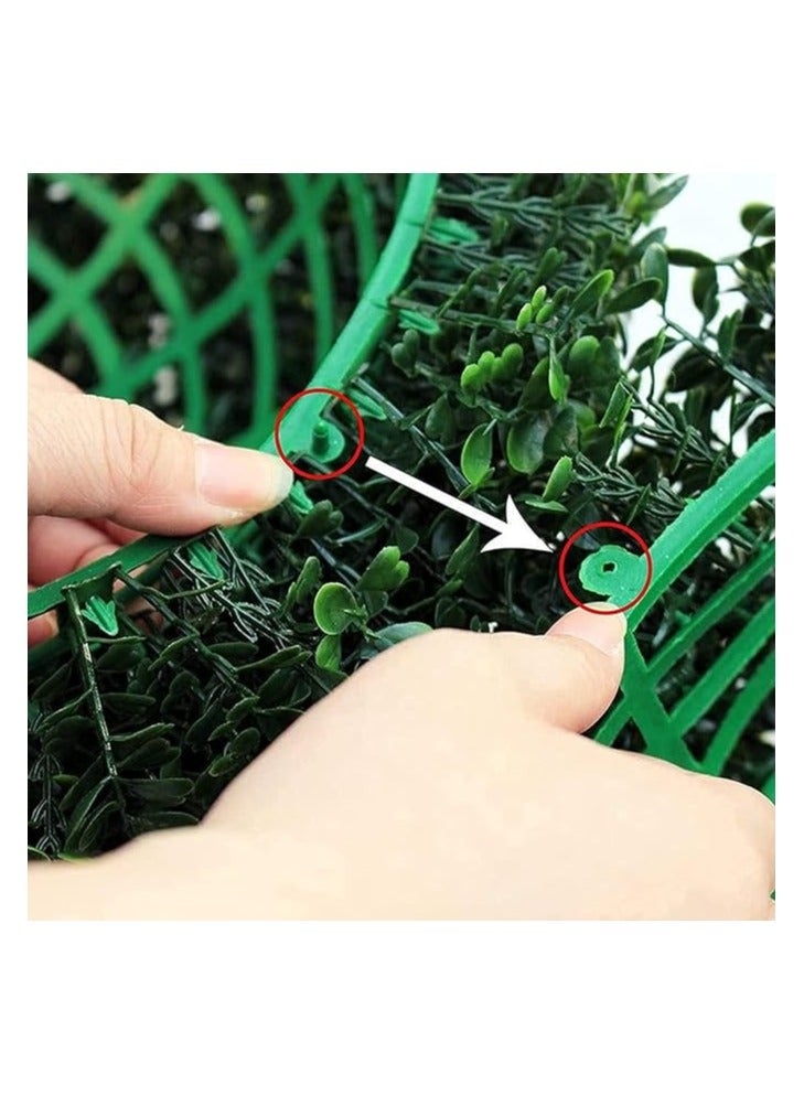 Indoor Outdoor Home Garden Wedding Party Artificial Plant Ball Hanging Green Grass Round Home Cafe Balcony Decor Artificial Plant 28" - Image 2