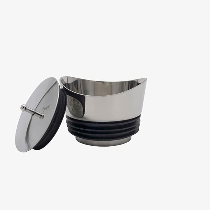 تيلاند زجاجة سفر آمنة للطعام وخالية من مادة BPA من بوروسيليكات إيف رينفورست مع غطاء وفلتر من الفولاذ المقاوم للصدأ لتحضير أوراق الشاي الأخضر والأسود العشبي أولونغ السائبة الساخنة والباردة سعة 125 لترًا - Image 2