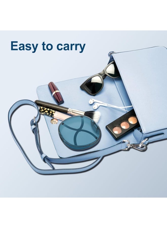 علبة مثبت تقويم الاسنان مع مرآة مدمجة، حزام مضغ، أداة إزالة وفرشاة تنظيف | علبة تقويم متينة للسفر، المنزل والمكتب - Image 5