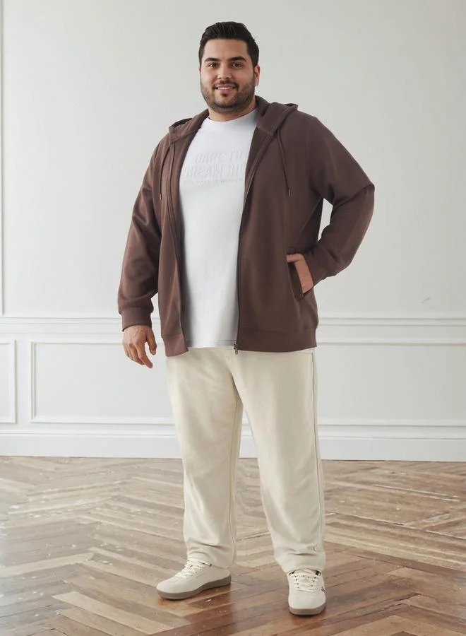 Splash FAV Men Regular Fit Flexi Waist Joggers with Pockets