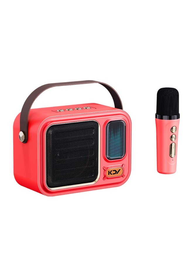 EBMINI Microphone Bluetooth Speaker With Microphone Singing Speaker All-In-One Machine