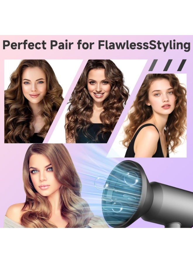 Hair Diffuser Attachment for Dyson Airwrap, Upgraded Diffuser Nozzle Compatible with Airwrap Styler, Diffuser Attachment for Airwrap HS01/HS05, for Replacement Part NO.973365-01, Grey - Image 5