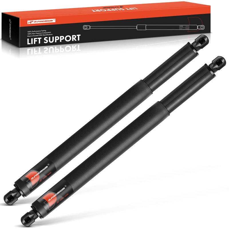 APremium Rear Tailgate Lift Supports Shock Struts Compatible with BMW E71 E72 X6 20082014 without Automatic 2PC Set