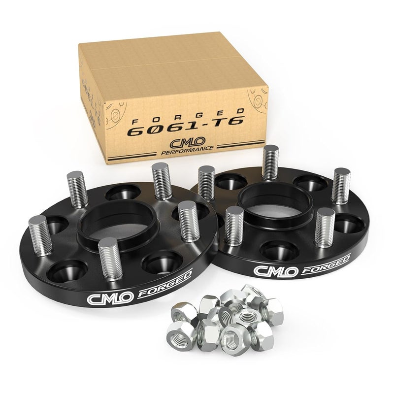 Customadeonly 15mm Black Hubcentric Wheel Spacers 5x114.3 for Lexus and Toyota Models - Image 1