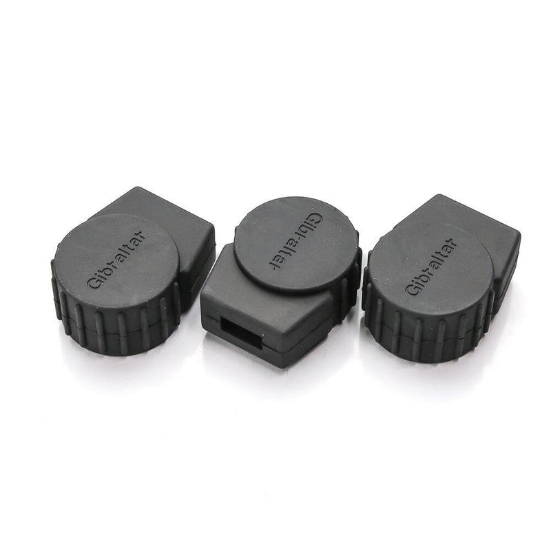Gibraltar SC-PC10 Sm Round Rubber Feet 3Pack,Black - Image 2