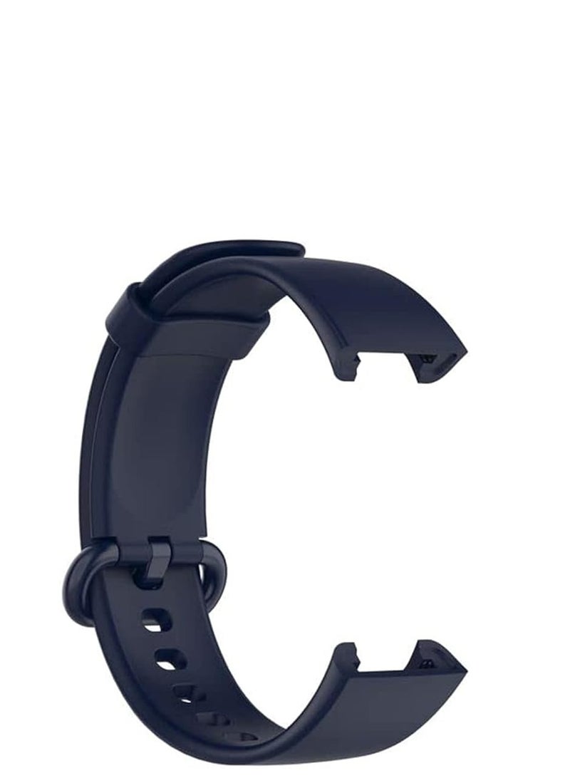 Silicone Replacement Sports Band Compatible with Xiaomi Mi Watch 2 Lite/Redmi 2 Blue - Image 1