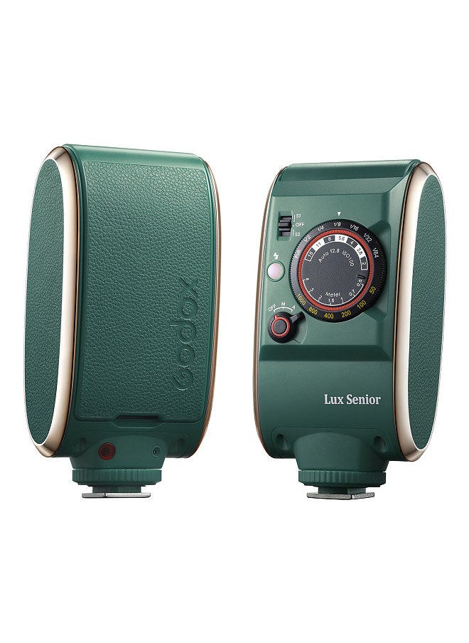 Godox Godox Lux Senior Retro Camera Flash GN14 Color Temperature 6000K Auto & Manual Flash Modes 1/1-1/64 Flash Power 28mm Focal Length Replacement for Canon Nikon Sony Fujifilm Olympus Hot-shoe Cameras  - Image 5