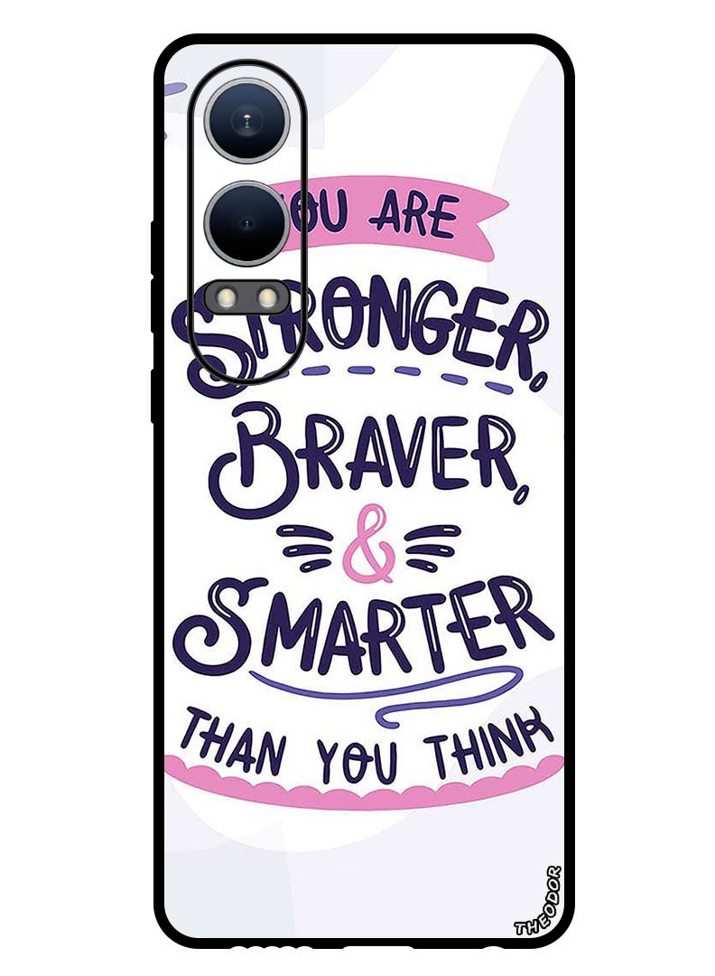 Theodor Protective Case Anti Scratch Shock Proof Bumper Cover For OnePlus Nord CE4 Lite You Are Stronger - Image 1