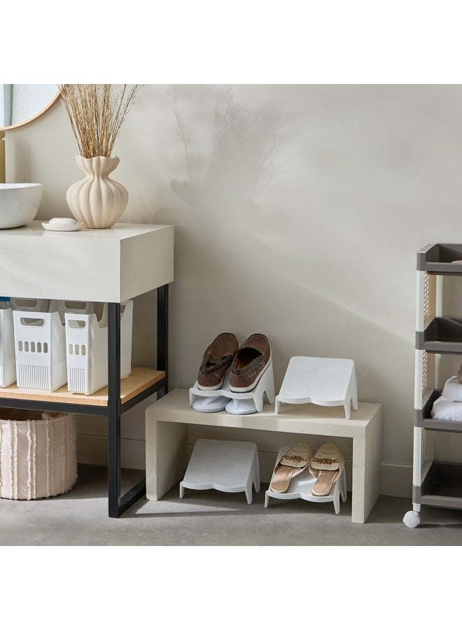 Home Box Logan 4-Piece Double Shoe Rack Set 20.5 x 15 x 25 cm - Image 4