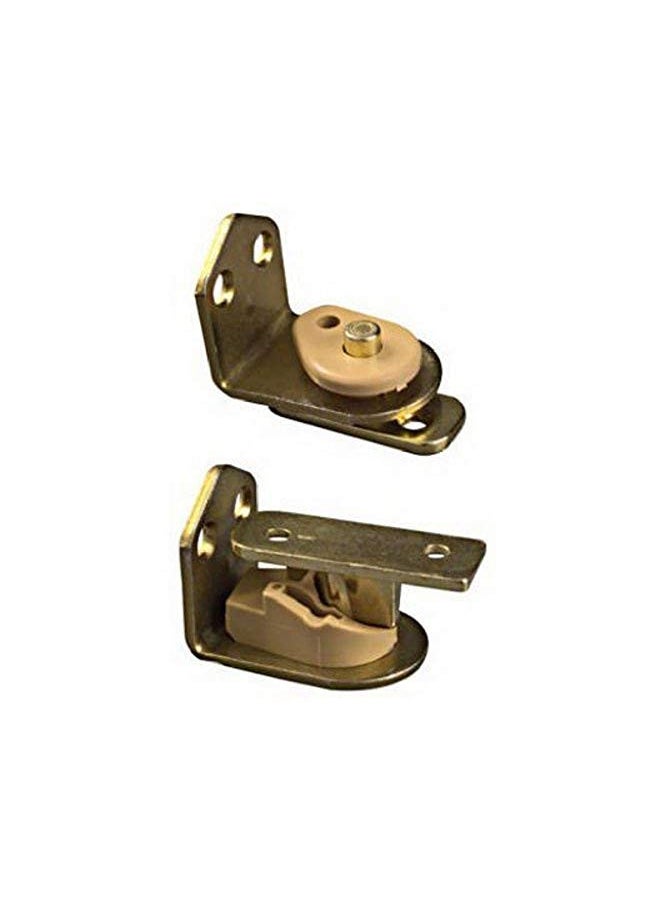 National Hardware National Hardware DPV130 Swing N Stay Cafe Door Hinge in Brass 