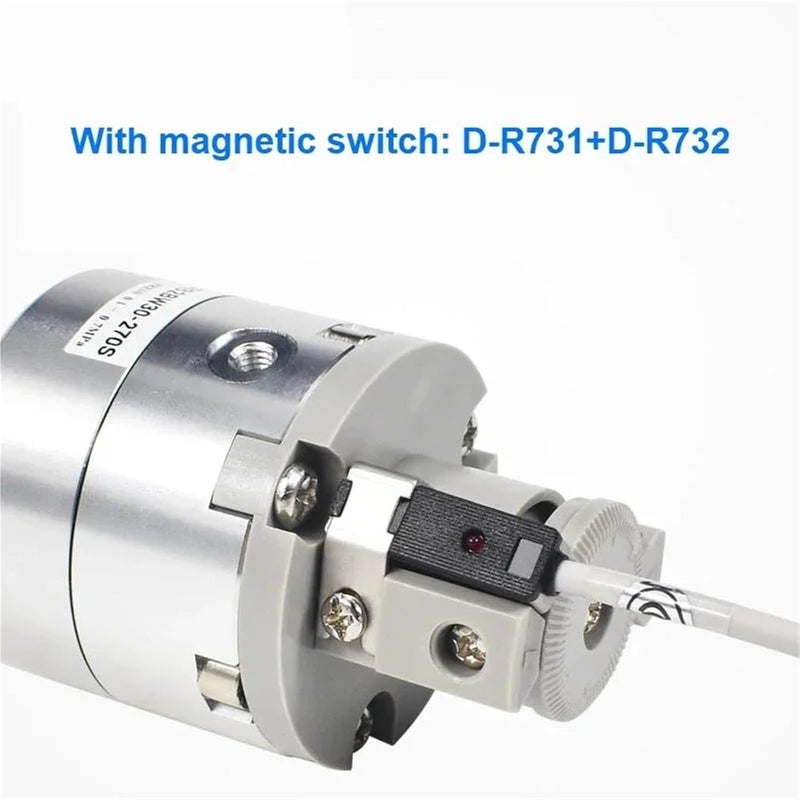 Vane Rotary Swing Cylinder CRB2BW CRB2BW20-270S CRB2BW30-90S CRB2BW40-180S CRB2BW30-180S 1Pcs(30-180S,CRB2BW) - Image 3