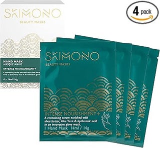 Hydrating Hand Mask Gloves Pamper Gift Shea Butter and Aloe Infused Moisturising Gloves for Dry Hands Skincare Treatment with Collagen Hyaluronic Acid Luxury Home Spa by SKIMONO 4 Pairs - pzsku/Z1D1412F67E29F76FA13DZ/45/1750691816/165ae827-8747-4e1a-bd63-b08d5ba52c8d