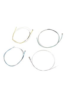 Thoraya 12PCS Violin Strings Nylon Stainless Steel Wire Aluminum Mg Alloy Winding String Replacement for 1/2 1/4 3/4 4/4 Size AV33  - Image 2