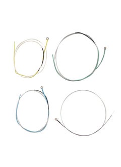 Thoraya 12PCS Violin Strings Nylon Stainless Steel Wire Aluminum Mg Alloy Winding String Replacement for 1/2 1/4 3/4 4/4 Size AV33  - Image 3