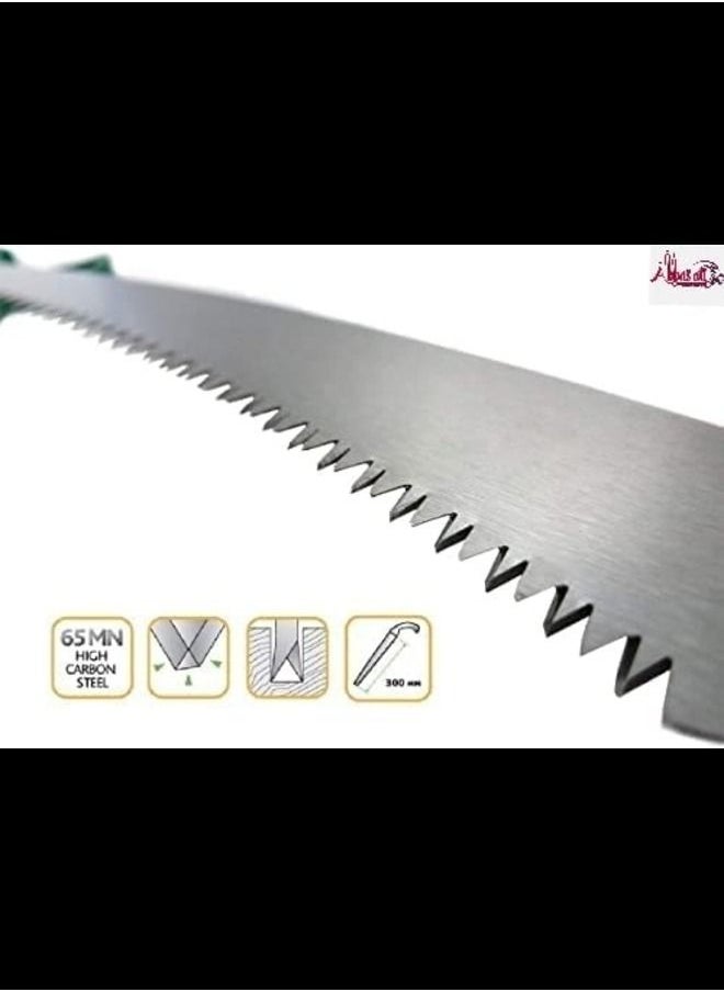 ABBASALI 13 Inch Replace Samurai Curved Comfortable Garden & Tree Hand Pruning Saw with Plastic Holder.  - Image 2
