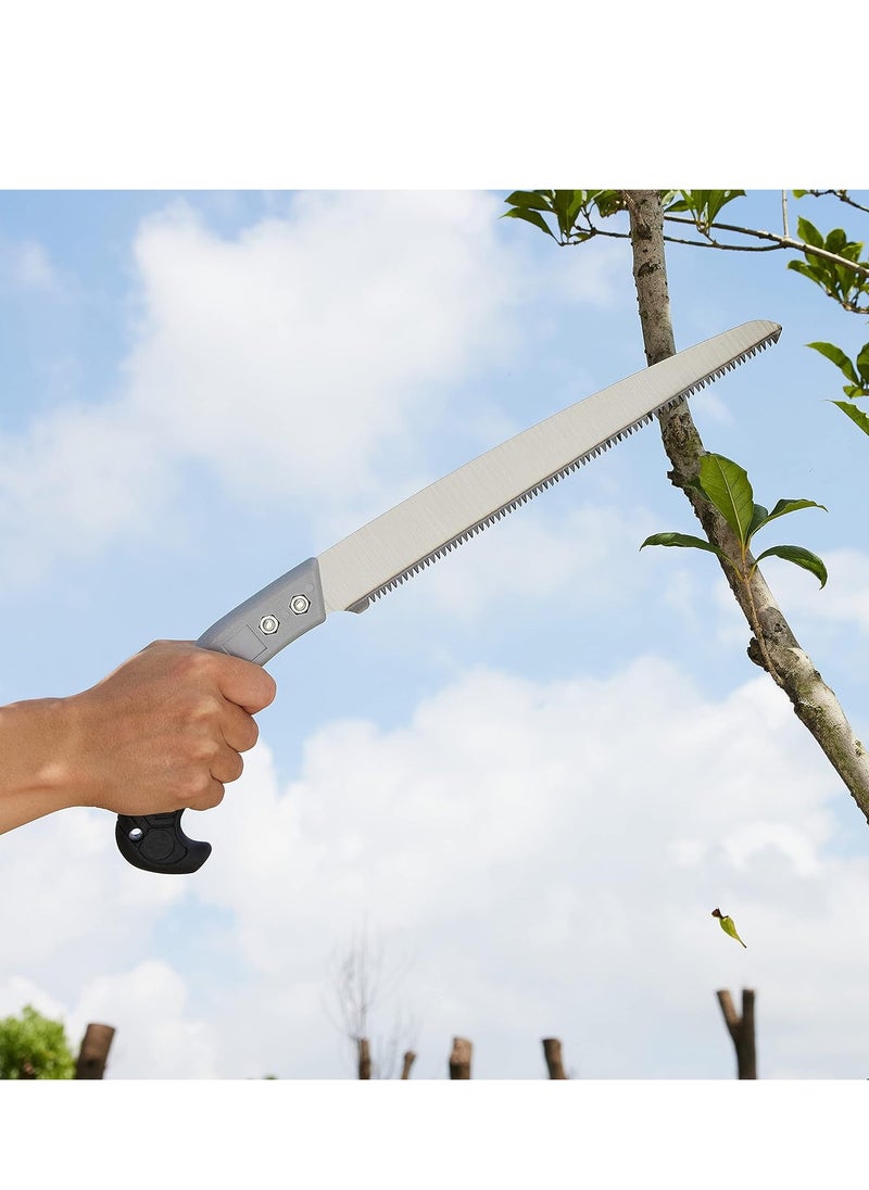 ABBASALI 13 Inch Replace Samurai Curved Comfortable Garden & Tree Hand Pruning Saw with Plastic Holder.  - Image 4