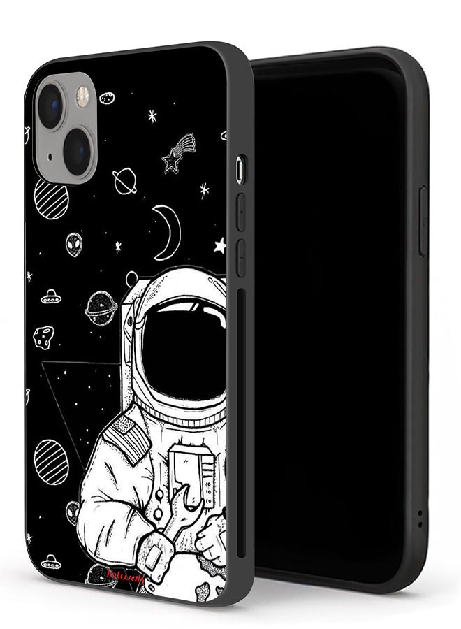 Tolwak Apple iPhone 13 mini Protective Case Astronaut Art - Image 1