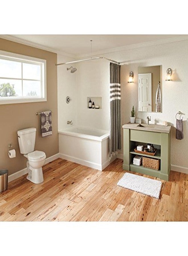 Delta Valdosta Satin Nickel Single Towel Bar (Common: 24-in; Actual: 26.0591-in) - Image 4