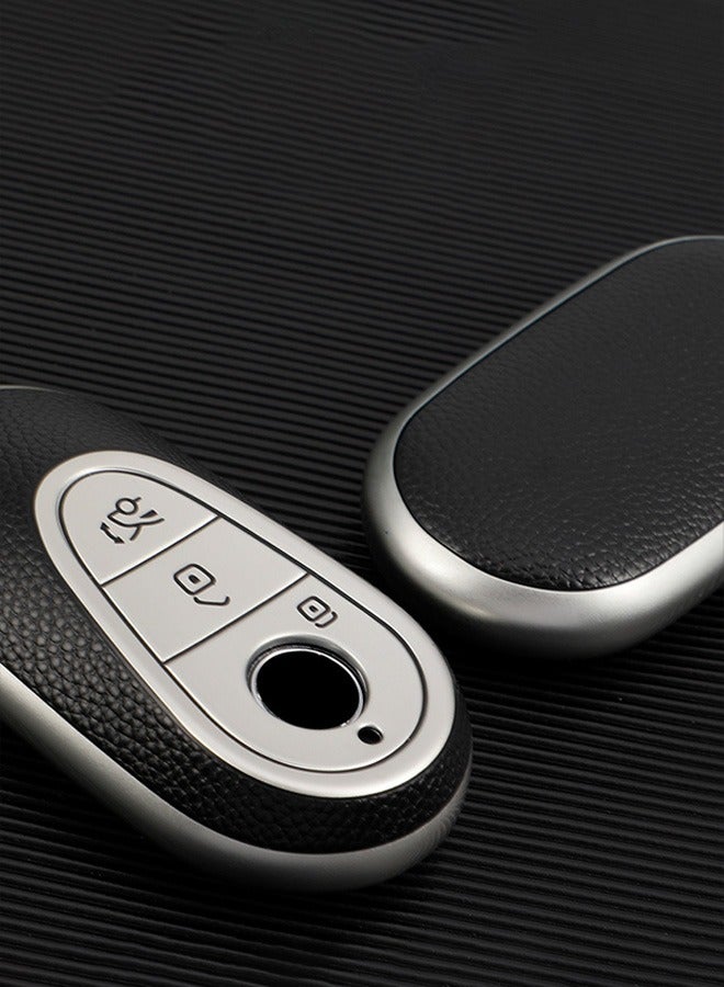 Suitable For 2021 Mercedes Benz Key Protection Case High-end Car Key Case - Image 4