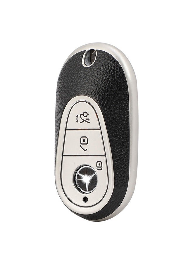 Suitable For 2021 Mercedes Benz Key Protection Case High-end Car Key Case - Image 2