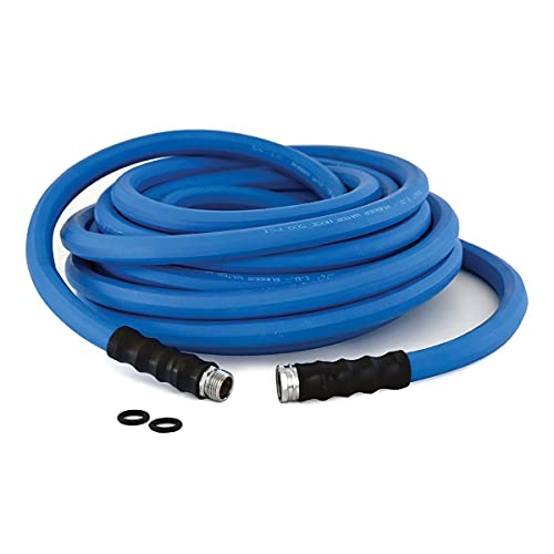 BluBird AG-LITE BSAL5850 5/8" x 50' Hot/Cold Water Rubber Garden Hose, 100% Rubber, Ultra-Light, Super Strong, 500 PSI, 50F to 190F Degrees, High Strength Polyester Braided - Image 3