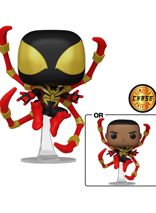 Funko Pop! Marvel: Spider-Man Comics - Miles Iron Spider-Manider w/chase, Collectible Vinyl Figures - Gift Idea - Official Merchandise - Toys for Kids & Adults - Model Figure for Collectors and Display - Image 1