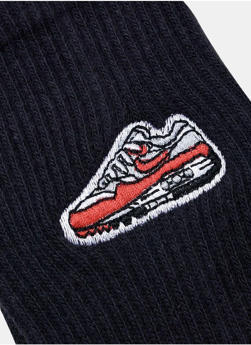 نايكي Everyday Plus Cushioned Crew Socks